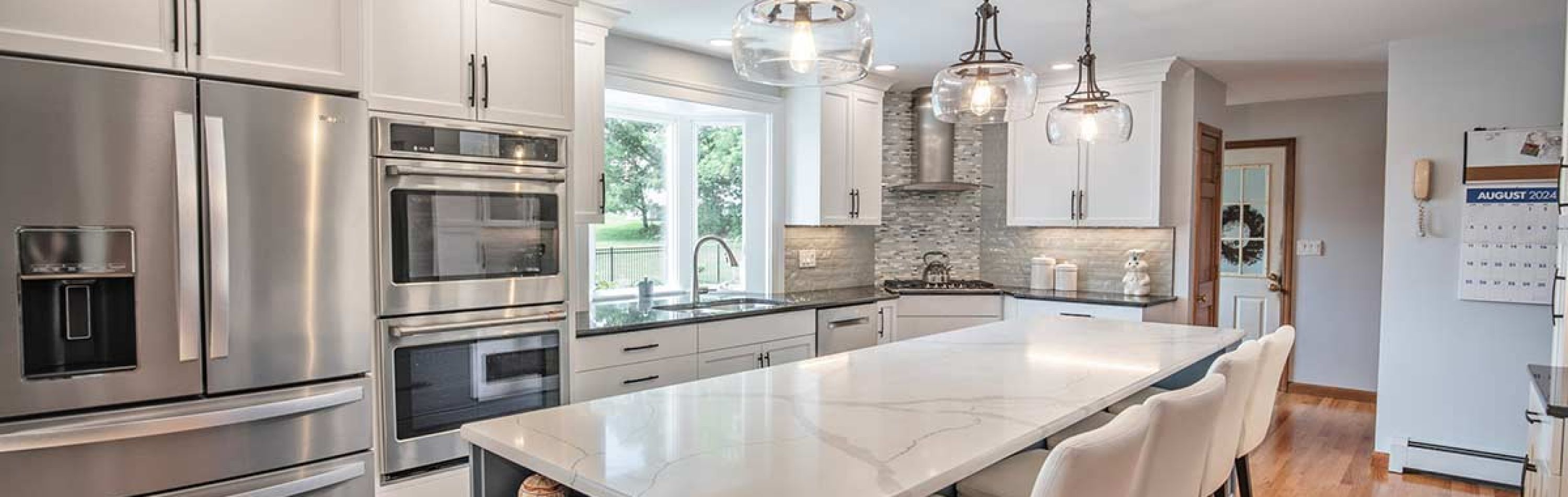 White Kitchen Remodel In Groton, MA