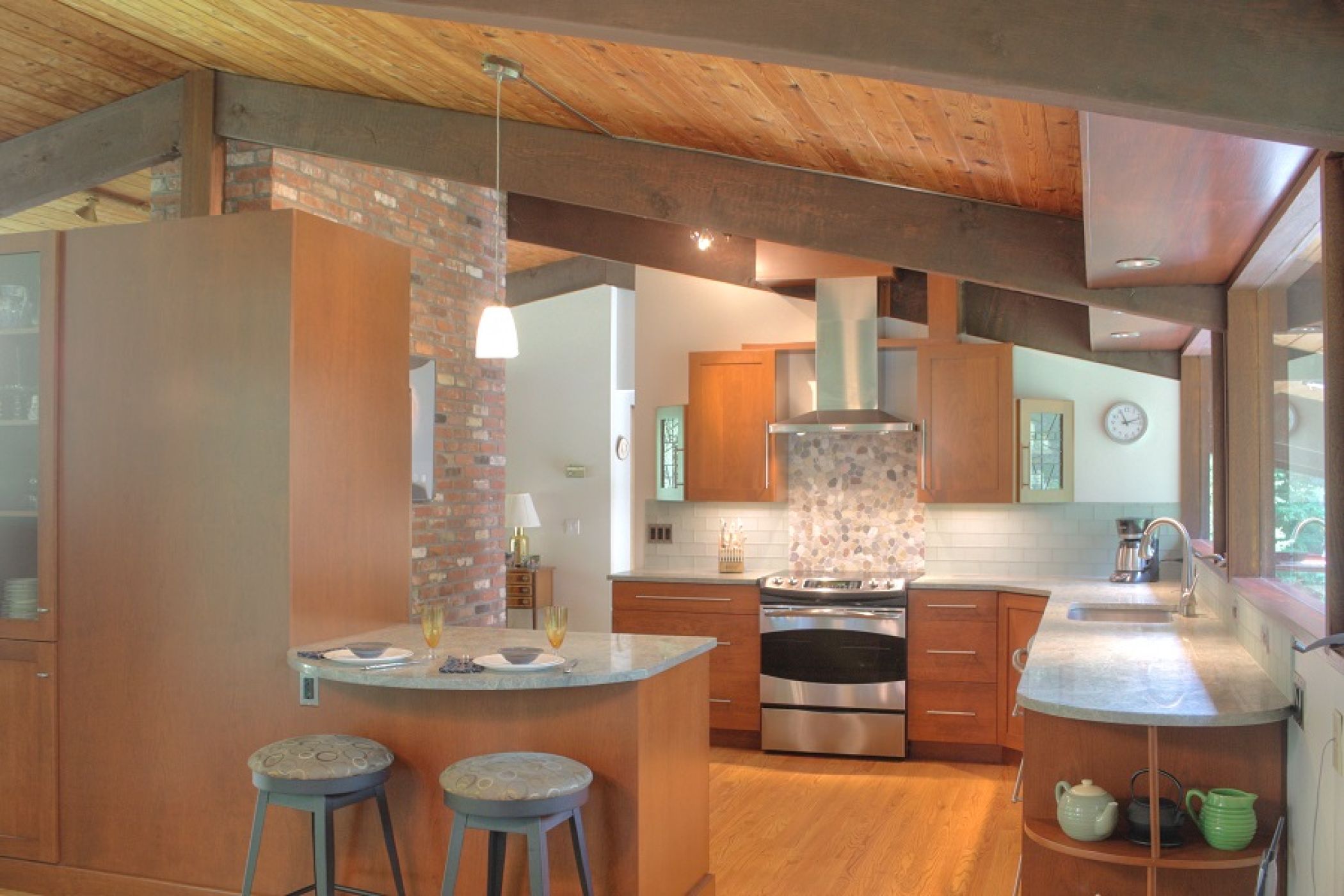 After Carlisle MA Kitchen Remodel