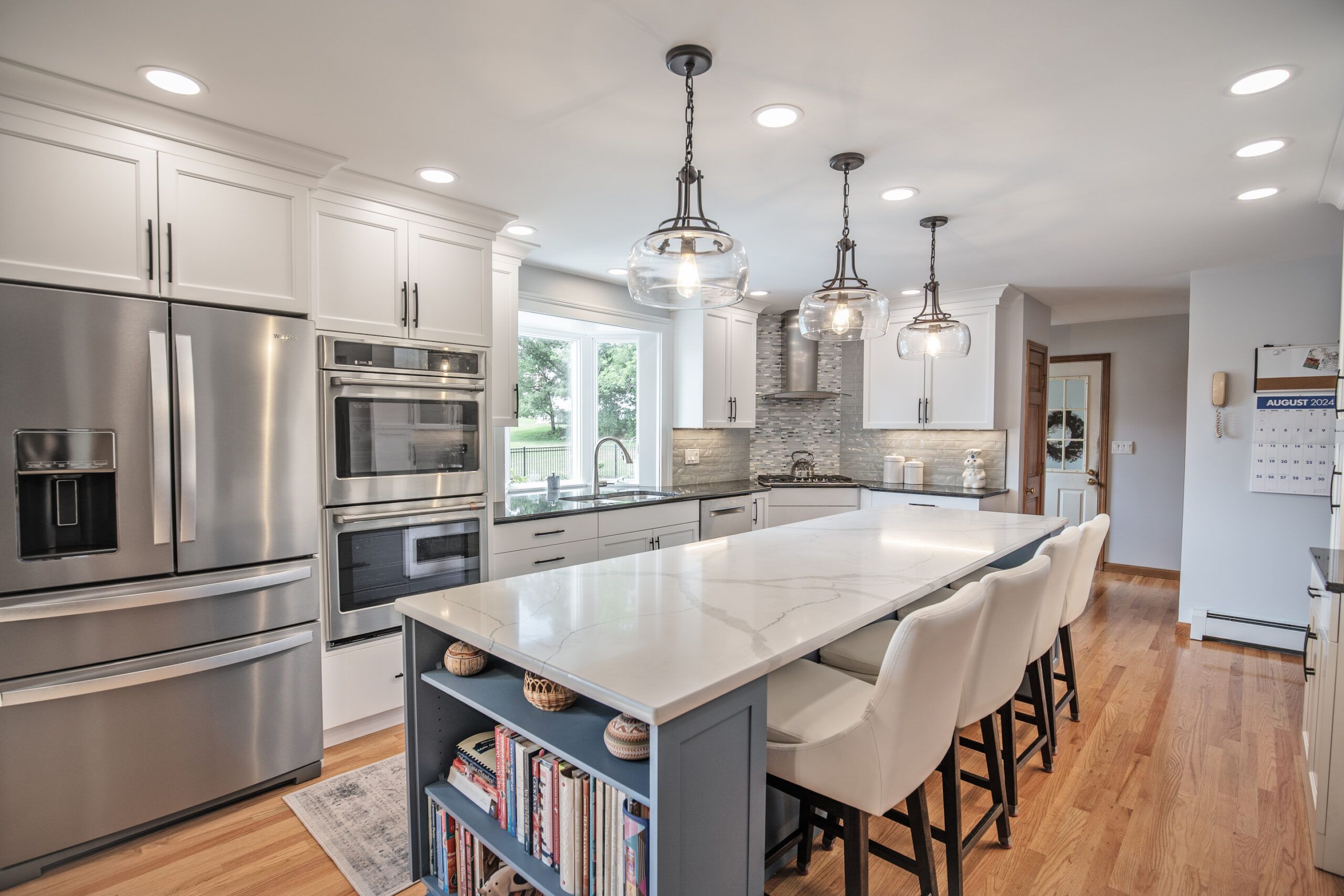 White Kitchen Remodel In Groton, MA