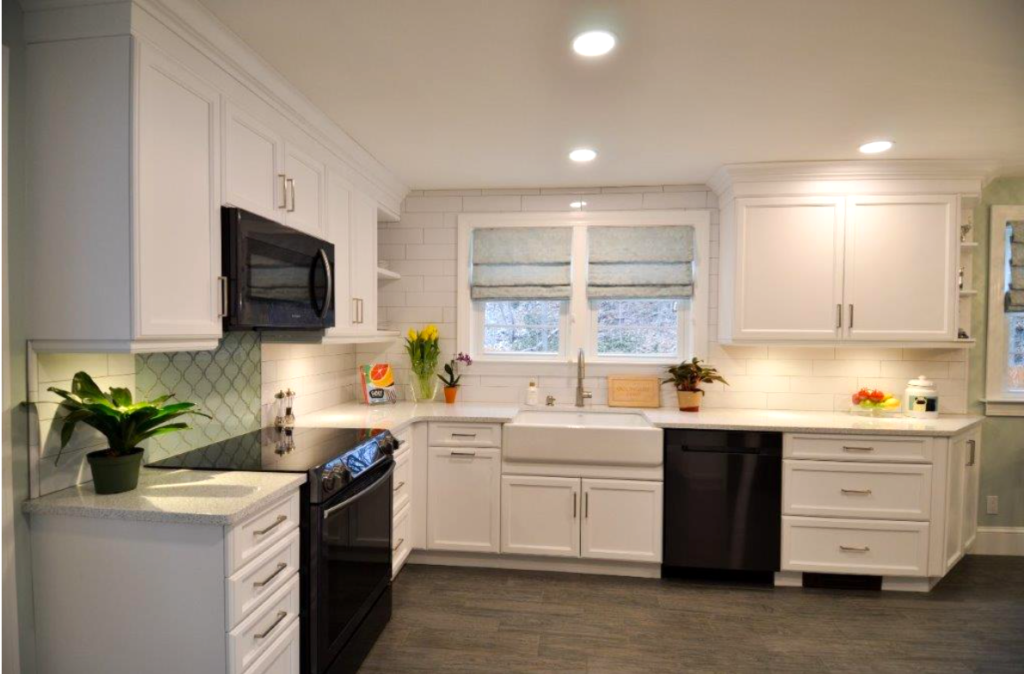 Small White Kitchen Remodel – Groton, MA