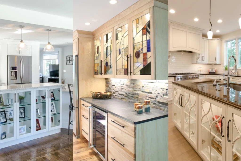 Glass Cabinets for A Dream Kitchen Makeover, Windham New Hampshire