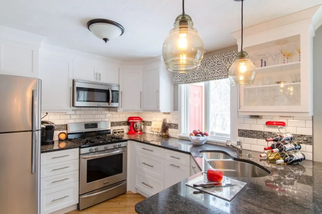 How to Design Your Small White Kitchen: Smart Home Renovation Ideas for Small Spaces, New Hampshire