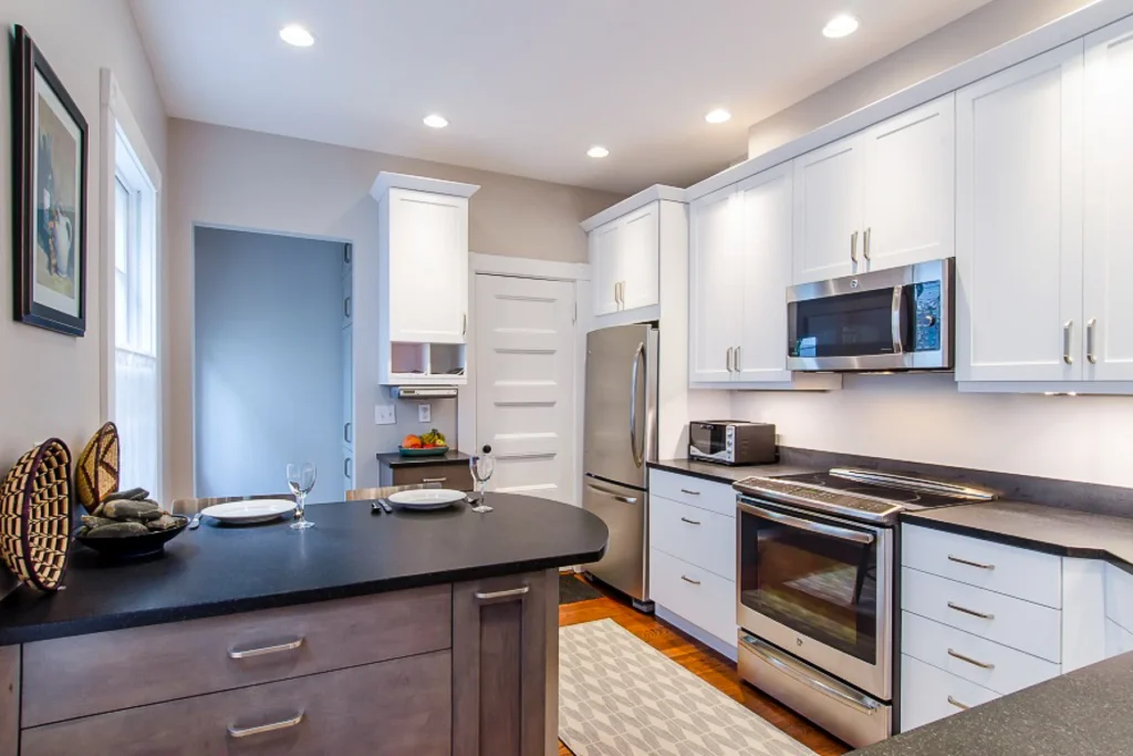How to Remodel Your White Kitchen Cabinets and Countertops, Lowell Massachusetts