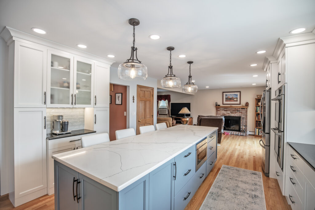 White Kitchen Remodel In Groton, MA