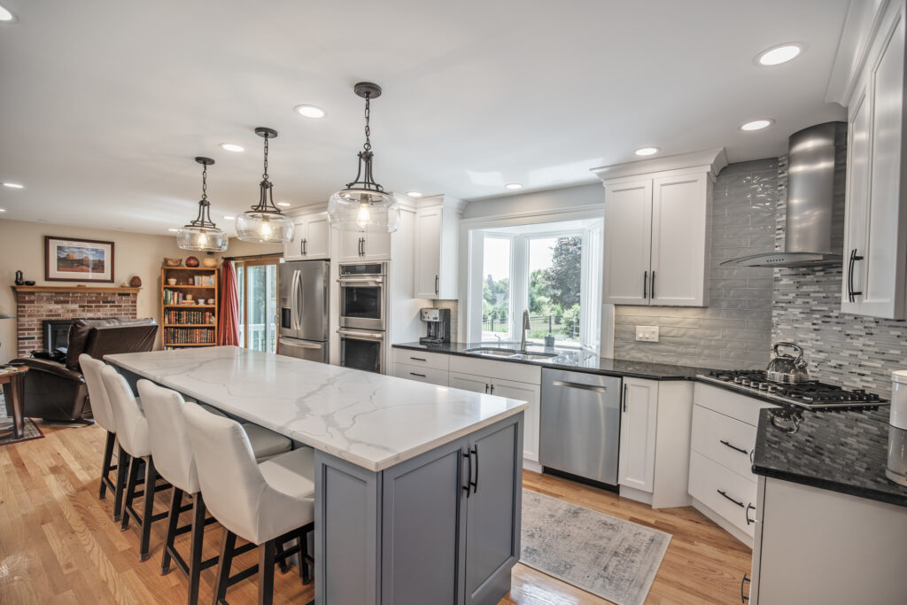 White Kitchen Remodel In Groton, MA