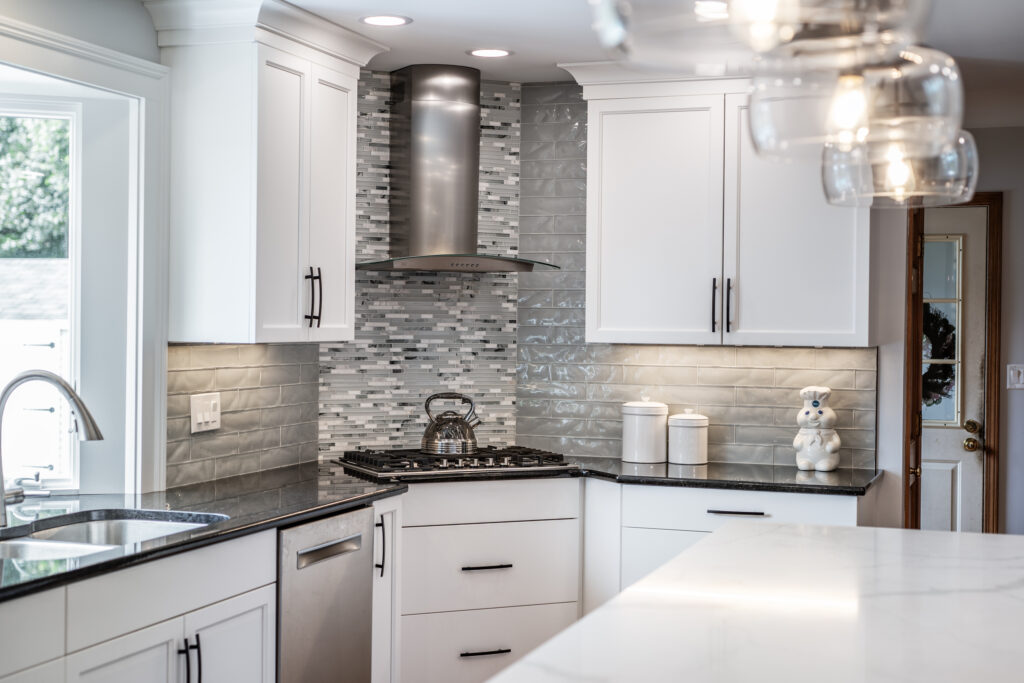 White Kitchen Remodel In Groton, MA