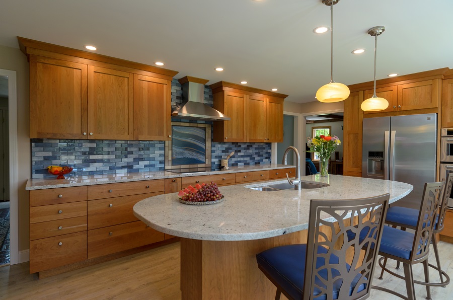 100-Cherry-Kitchen-with-custom-stools