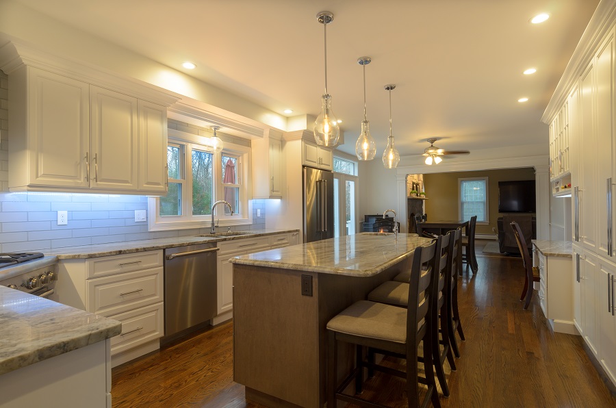100-a-White-kitchen-with-island-Windham-NH-5