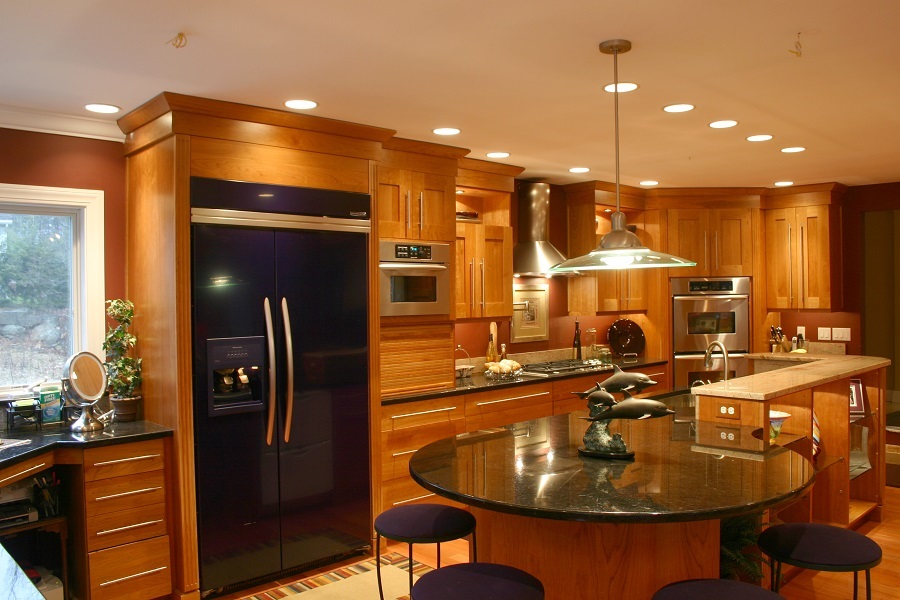 Amherst-NH-Cherry-Kitchen