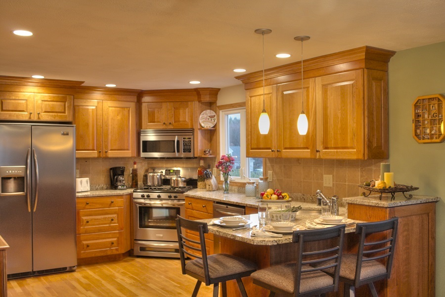 Remodel-Cherry-Kitchen-Chelmsford-MA-1